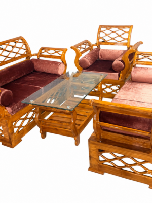 Curve Sofa (Sagun Wood)