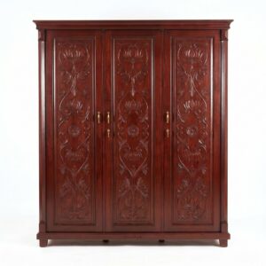 Nokshi Almirah (Mahogany Wood)