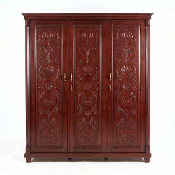 Nokshi Almirah (Mahogany Wood)