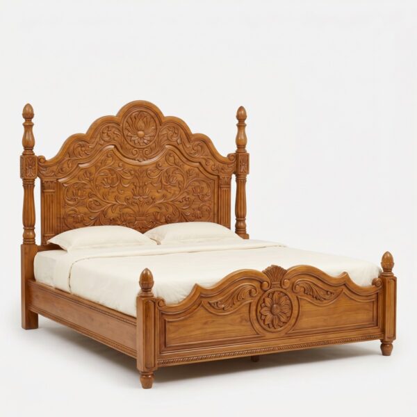King Bed (Sagun Wood)