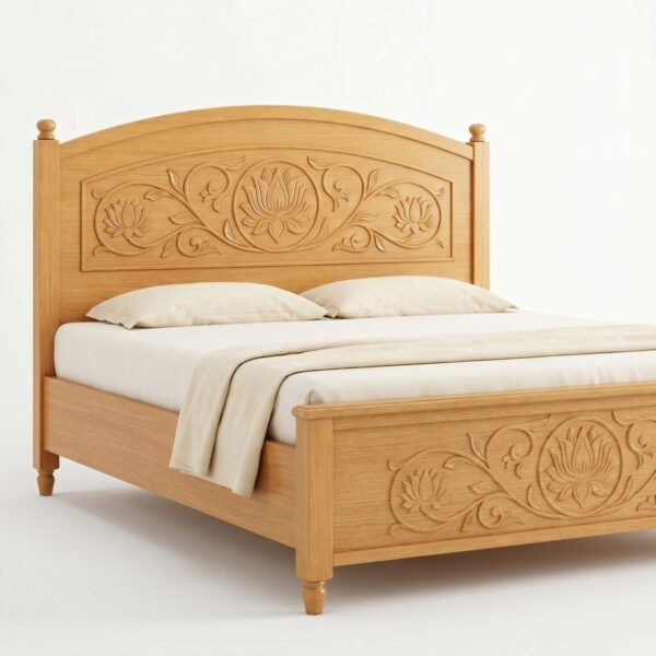 Noksha Oak Bed
