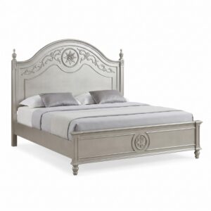 Silver Bed (Mahogany Wood)