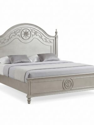 Silver Bed (Mahogany Wood)