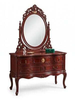 Queen Dressing Table (Mahogany Wood)